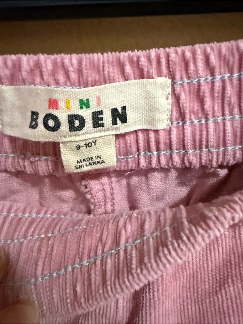 Mini Boden soft pink